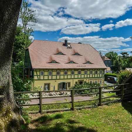 Ebersbach-Neugersdorf Romantische Ferien Auf Dem Nachhaltig Oekologisch Sanierten Bauernhof 아파트 외부 사진